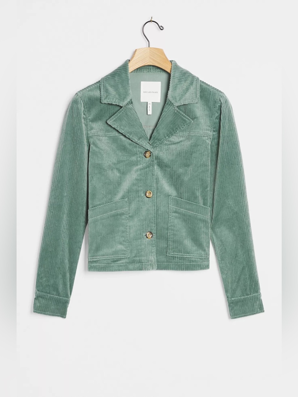 Anthropologie Avec Les Tegan Corduroy Shirt Jacket